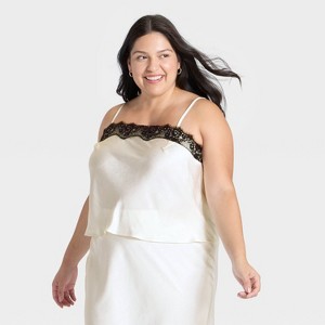 Women's Lace Trim Cami Top - A New Day™ - 1 of 3