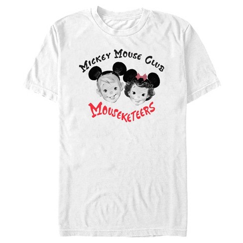 Disney Mickey Men's Oversized Faces Graphic Button Up Shirt, Size