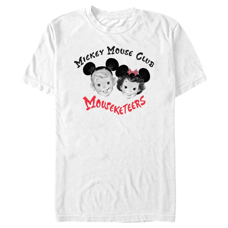 Men's Disney Retro Mickey Mouse Club Mouseketeers T-Shirt, 1 of 6