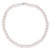 EVERLY JEWELRY | Sterling Silver 9-10mm Cultured Freshwater Pearl Strand Necklace, 18" - 3 of 4