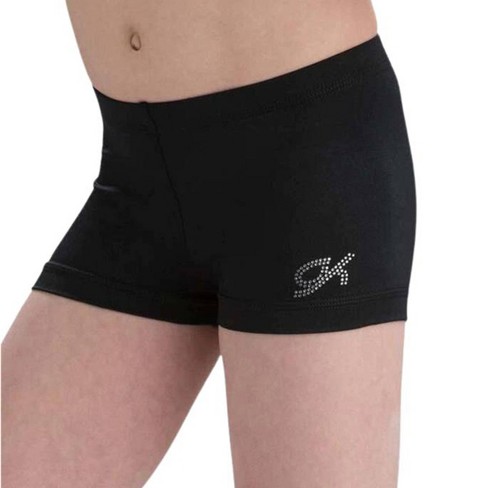 Black spandex shorts for girls online