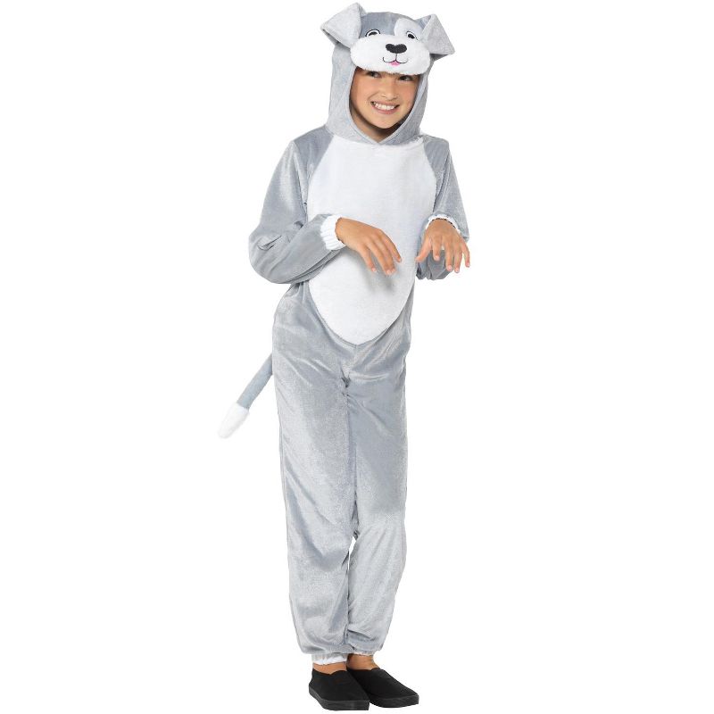 Smiffy Grey Dog Child Costume, Small, 1 of 4