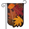 Briarwood Lane Fallen Leaves Applique Autumn Garden Flag 12.5" x - 2 of 4