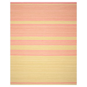 Nico Area Rug - Lime / Pink (8