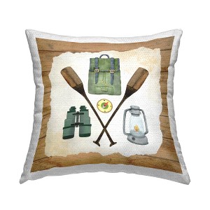 Stupell Industries Rustic Camping Gear, 18 x 18 - 1 of 3