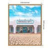 Amanti Art Amargosa Hotel in Death Valley Junction by Tom Windeknecht Canvas Wall Art Print Framed - 3 of 4