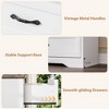 6 Drawers Dresser for Bedroom,Chest of Drawers with Wide Metal Handle,Farmhouse Modern Wooden Dresser,Natural Texture,Storage Organizer - 3 of 4
