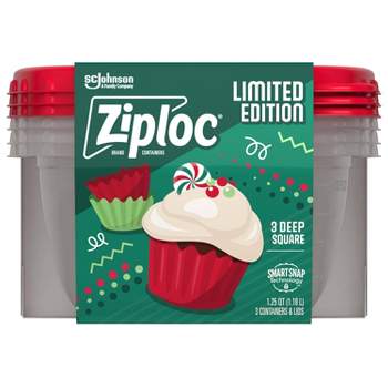 Ziploc 70941 Deep Rectangle Food Storage Container, Plastic – Toolbox Supply
