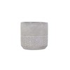 Cheung's Calliope Round Arrow Themed Cement Pot - Small - 4 of 4