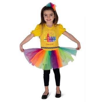 Dress Up America Crayon Box Costume for Girls