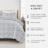 Paisley, Damask & Soft Farmhouse Prints 3PC Duvet Cover & Shams Set, Ultra Soft, Easy Care - Becky Cameron - 3 of 4