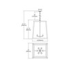 Elk Home Barrow 6 - Light Chandelier in  Birchwood/Matte Black - 3 of 3