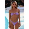Moda Minx 'Lilac' Bohemian Bay Kailani Bandeau Bikini Top - 3 of 4
