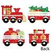 Big Dot of Happiness Christmas Train - Decorations DIY Holiday Party Essentials - Set of 20 - 3 of 4