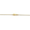 Black Bow Jewelry 0.7mm, 14k Yellow Gold, Solid Box Chain Necklace - 4 of 4