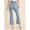 VENUS Womens Brigitte Kick Flare Jeans - 3 of 4