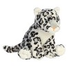 Aurora Medium Snow Leopard Destination Nation Adventurous Stuffed Animal White 12" - 2 of 4