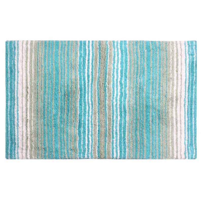 Gradiation Rug Collection Cotton Tufted Bath Rug - Home Weavers, 2 of 5