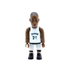 Stevenson Entertainment Minnesota Timberwolves NBA SMITI 3 Inch Mini Figure | Kevin Garnett - 1 of 4