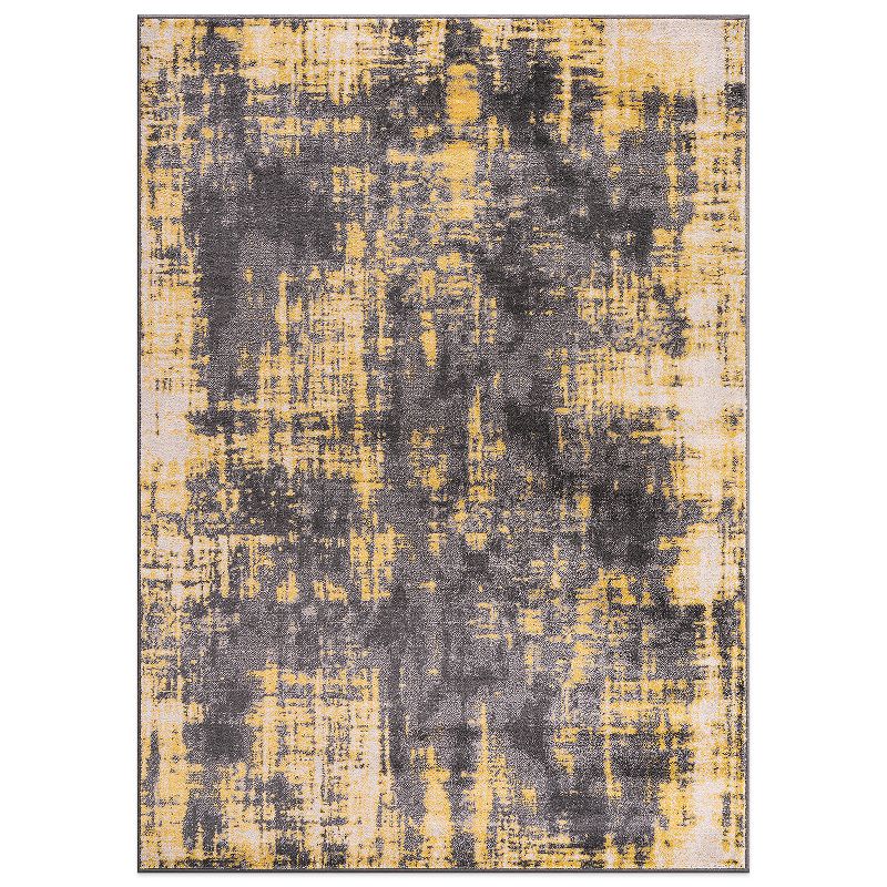 World Rug Gallery Contemporary Abstract Design Area Rug, 1 of 12