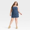 Women's Open Patchwork Mini A-Line Dress - Wild Fable™ - 3 of 3