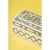 Jodhpur Mother of Pearl Decorative Box, Beige, 12" - 4 of 4