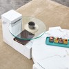 NicBex Industrial 2-Tier Coffee Table Set, Detachable Modern Design Side Tables for Living Room Office Balcony & Yard - 2 of 4