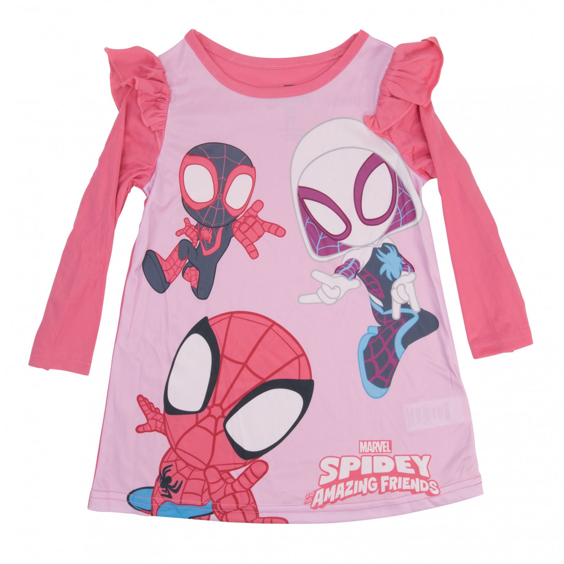 Kids Spidey and His Amazing Friends Nightgown - Toddler 3T