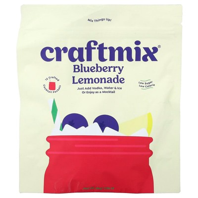 Craftmix, Blueberry Lemonade, 12 Packets, 0.25 oz