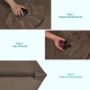 Sonkuki 7.5 ft Outdoor Patio Market Umbrella w/ Crank, Push Button Tilt,  UV-Resistant Canopy - 3 of 4