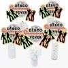 Big Dot of Happiness 70's Disco - 1970s Disco Fever Party Centerpiece Sticks - Table Toppers - Set of 15 - 2 of 4