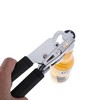 Unique Bargains Portable Can Opener Handheld 3-in-1 Can Opener Bottle Opener PP Iron Silver Tone Black 2.17"x7.87" 1Pc - 3 of 4