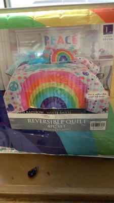 Rainbows And Suns Quilt Set - Urban Playground : Target