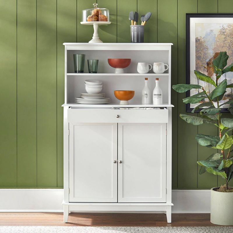 Farmhouse Buffet and Hutch White - Buylateral, 5 of 6
