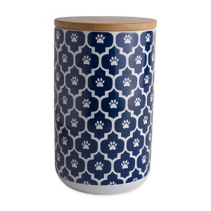 Bone Dry Ceramic Treat Canister - 1 of 4