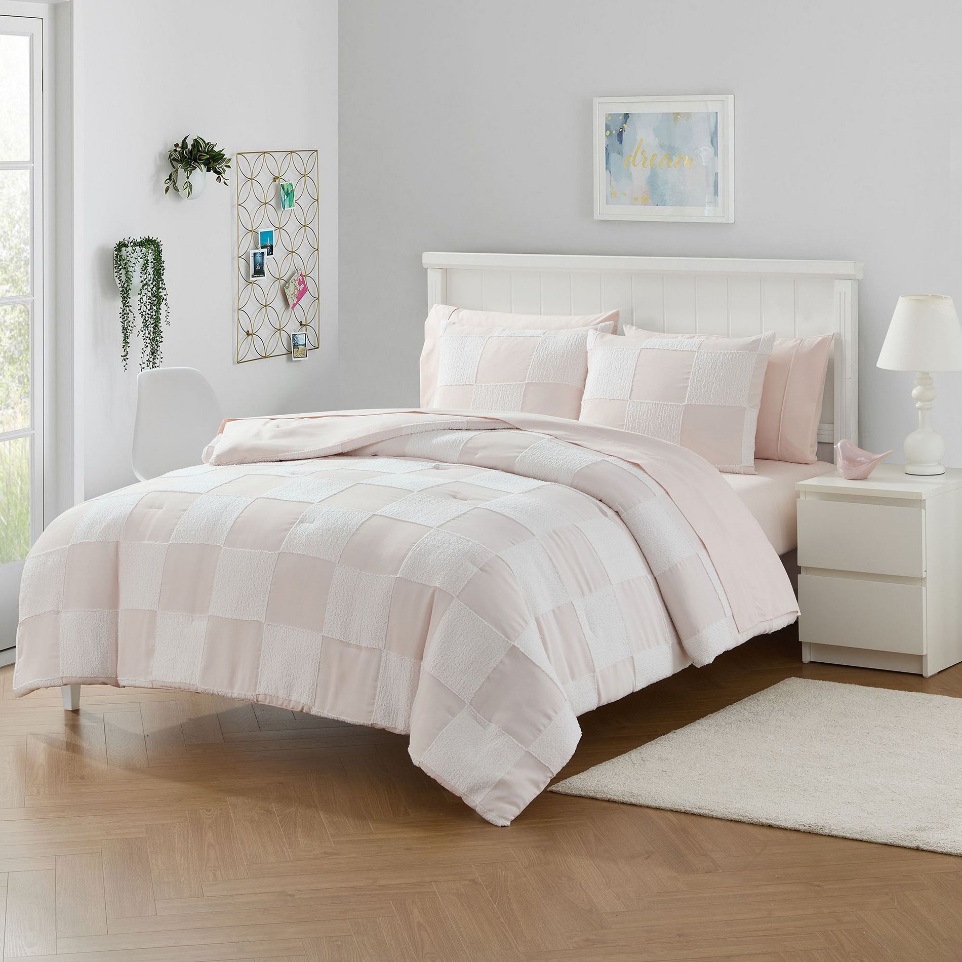 Chenille Checkered Kids Bedding Set Includes Sheet Set by Sweet Home Collection®