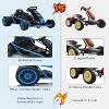 24V Go Kart for Kids 8-13, 8.1MPH High Speed with Dual 300W Motors for Drifting,9Ah Battery, 155lbs Max Load, with Music - 4 of 4