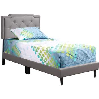 Passion Furniture Deb Adjustable Twin Panel Bed