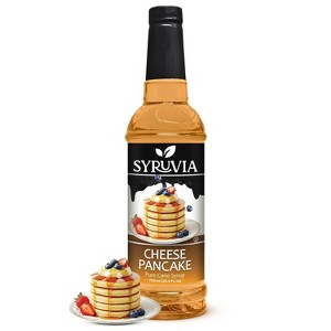 Syruvia Cheese Pancake Syrup for Coffee 25.4 fl oz Premium Coffee Flavoring Syrup - 1 of 4