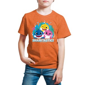 Boys' - Baby Shark - Sharktastic Short Sleeve Graphic T-Shirt - 1 of 4