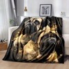 Mastiff Pattern Soft Polyester Pet Blanket for Dogs, Perfect for Home, Office, or Christmas Gift Decor, Dog Blanket. - 2 of 4
