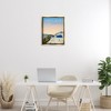 Stupell Industries Vintage Santorini Cityscape Black Framed Floater Canvas Wall Art - 2 of 4