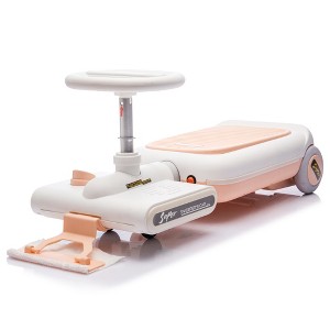 Dexmalle 12V Kids Ride On Go-Karts Electric Cleaning Vehicle w/ Music & Light - 1 of 4