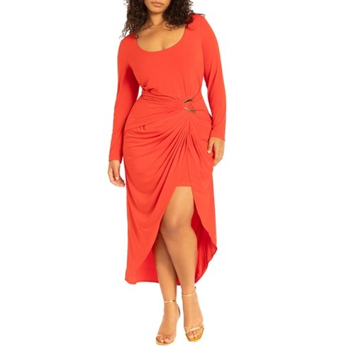 Eloquii red dress sale