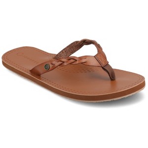 Journee Tomi Braided Comfort Slip-on Sandal - 1 of 4