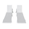 WestinTrends Ashore Modern Poly Reclining Chaise Lounge With Wheels (Set of 2pcs) - 2 of 3