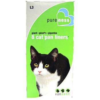 Van Ness 8 Cat Pan Liners- Giant