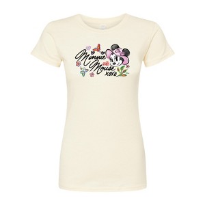 Women's - Disney - Minnie Mouse Xoxo Fitted Graphic T-Shirt - 1 of 4