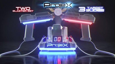 ProjeX Compact Gray and Red Image Projecting Arcade Game