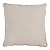 Saro Lifestyle Daffodil Pillow - Poly Filled, 18" Square, Natural - 2 of 3